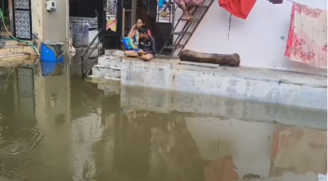 ડભોઇમાં 100 જેટલા મકાનોમાં ઘૂસી ગયા પાણી