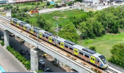 નમો ભારત ટ્રેન દેશની નવી સ્પીડ ધરાવતી ટ્રેનનો રેકોર્ડ બનાવ્યો