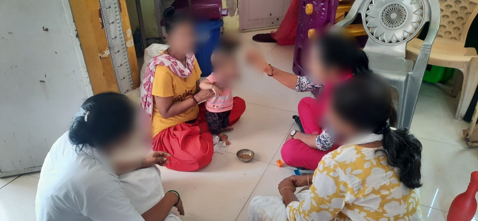 પોષણ સંગમ કાર્યક્રમ અંતર્ગત વડોદરાના આસોજ-૧ આંગણવાડીના પ્રયાસોથી નાનકડી પરીને મળ્યું નવજીવન