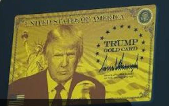 ટ્રમ્પે ગોલ્ડ કાર્ડ વિઝા માટે એક એક્ઝિક્યુટિવ ઓર્ડર પર હસ્તાક્ષર કર્યા