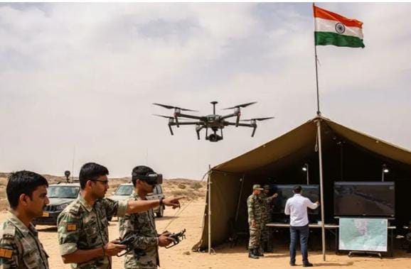 બીએસએફની ટ્રેઇનિંગ ઇન્સ્ટીટ્યુટમાં ડ્રોન વૉરફેર સ્કૂલ શરૂ કરવામાં આવી