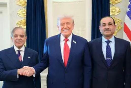 ટ્રમ્પે પાકિસ્તાનના વડાપ્રધાન શાહબાઝ અને આર્મી ચીફ જનરલ અસીમ મુનીર સાથે મુલાકાત કરી