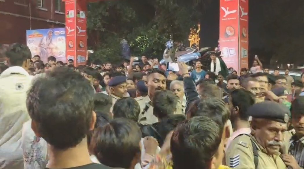 તાડફડીયા શેરી ગરબામાં ગરબા રમતી વેળા એ થયેલ સામાન્ય ઘટના માં થઇ મારામારી : પાંચ ની અટકાયત 