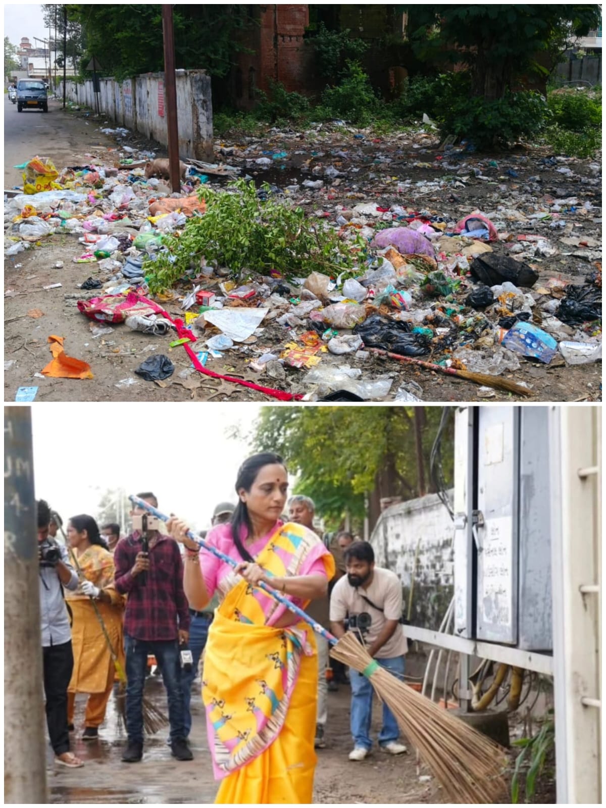 રાત ગઈ બાત ગઈ... સોરી બાપુ... એક દિવસ પૂરો હવે આવતા વર્ષે સ્વછતા કરીશું