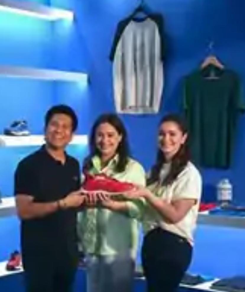 એથ્લેટિક બ્રાન્ડ ટેન એક્સ યુ લોન્ચ : બ્રાન્ડ શૂઝ, ટી-શર્ટ અને અન્ય ઘણી વસ્તુઓ વેચશે સચિન