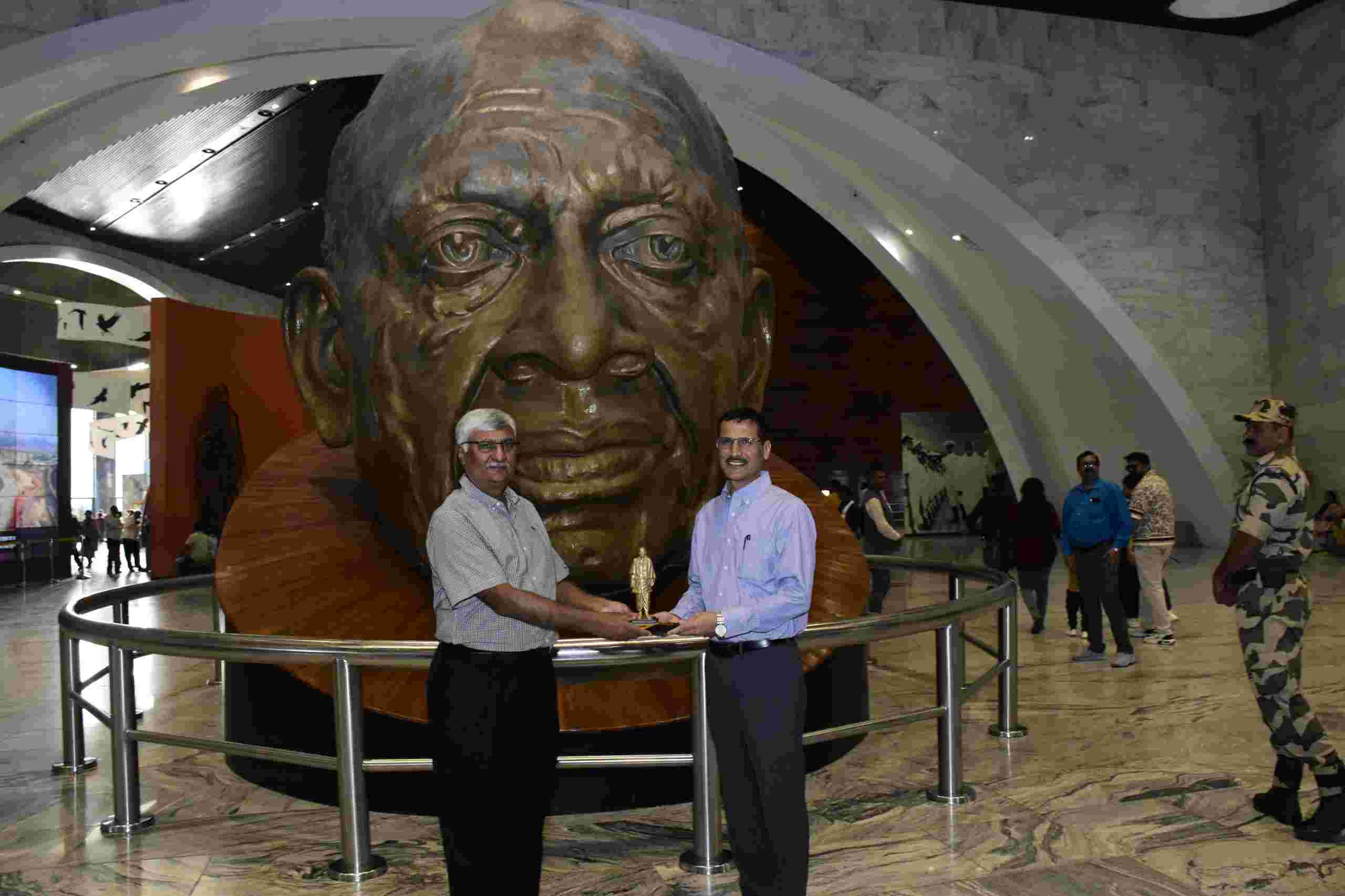 ગુજરાતના ચીફ સેક્રેટરી પંકજ જોશી એકતાનગરની મુલાકાતે પધાર્યા