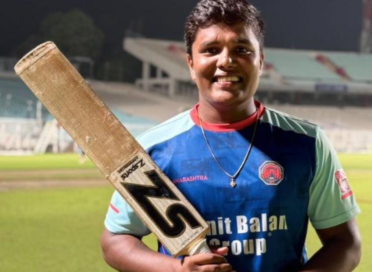 સિનિયર મહિલા ટી20 ટ્રોફી મેચમાં 34 બોલમાં જ સદી ફટકારી