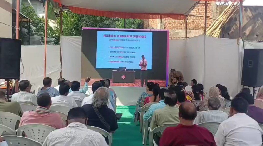  કોંગ્રેસ સમિતિ દ્વારા દિવાળી અને નવા વર્ષની શુભેચ્છા પ્રસંગે સ્નેહમિલન કાર્યક્રમ યોજાયો