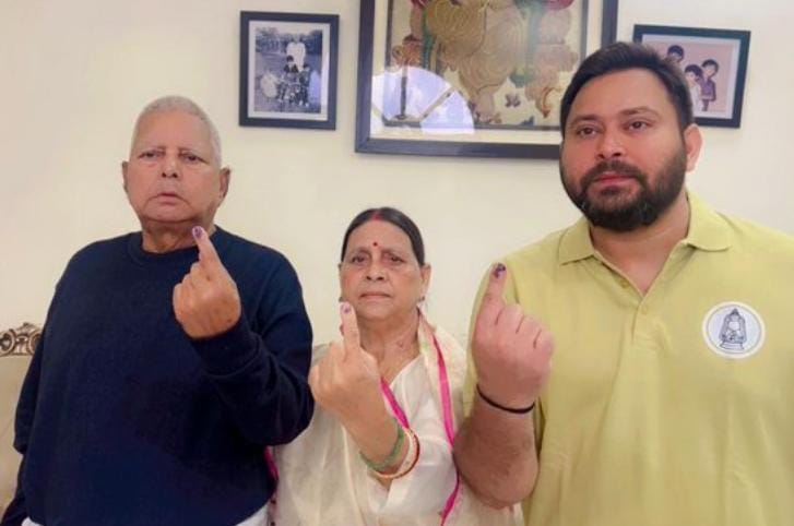 બિહાર વિધાનસભાની 121 બેઠકો પર આજે ચૂંટણી-2025ના પહેલા તબક્કાનું સવારે 9 વાગ્યા સુધીના બે કલાકમાં રાજ્યમાં 13.13 ટકા મતદાન નોંધાયું