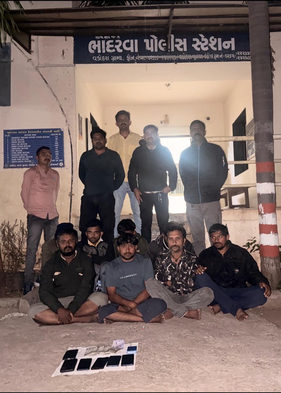 એલસીબી અને જુગારીયાઓ વચ્ચે પકડા પકડીમાં બે ઈસમો ઝડપાયા 