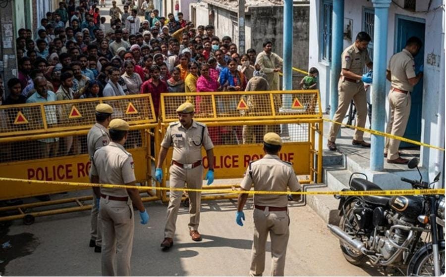 લિયાકત પુરવા ગામમાં એક જ પરિવારના પાંચ લોકોના શંકાસ્પદ રીતે મોત