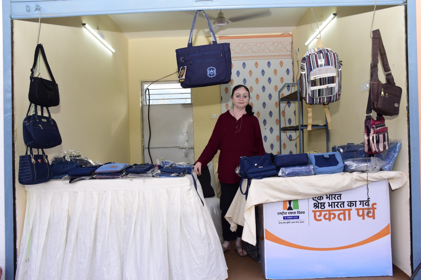 ભારત પર્વ-૨૦૨૫’માં ઝળહળ્યું સ્વદેશી ગૌરવ: પટોળાથી પશ્મિના સુધીની કળાઓએ એકતા નગરમાં રેલાવી ‘એક ભારત, શ્રેષ્ઠ ભારત’ની રંગીન એકતા