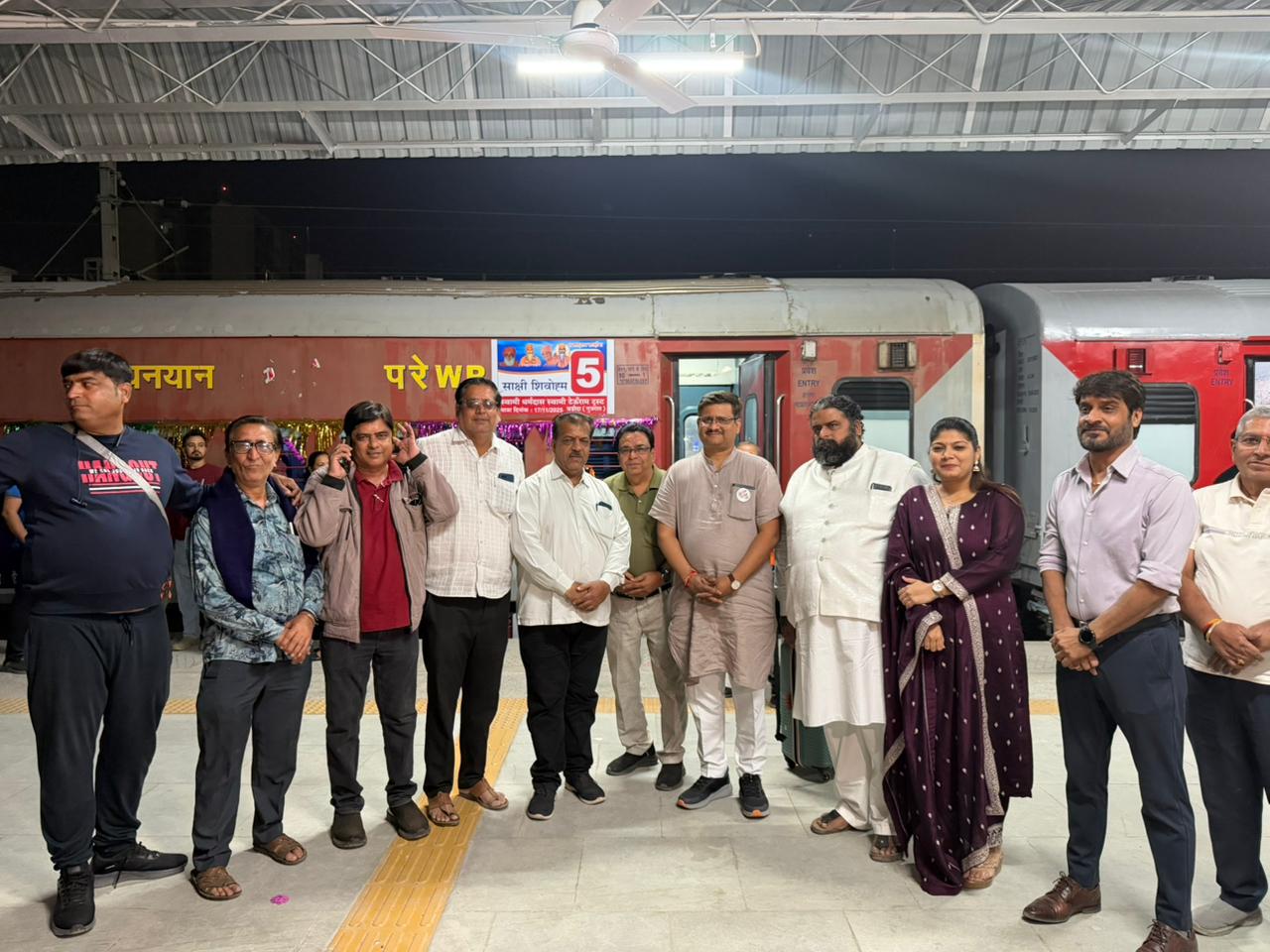 સ્વામી ધર્મદાસ, સ્વામી ટેઉરામ ટ્રસ્ટ, વડોદરા દ્વારા તા.17 થી 22 નવેમ્બર સુધી ધાર્મિક યાત્રાનું આયોજન કરવામાં આવ્યું છે.