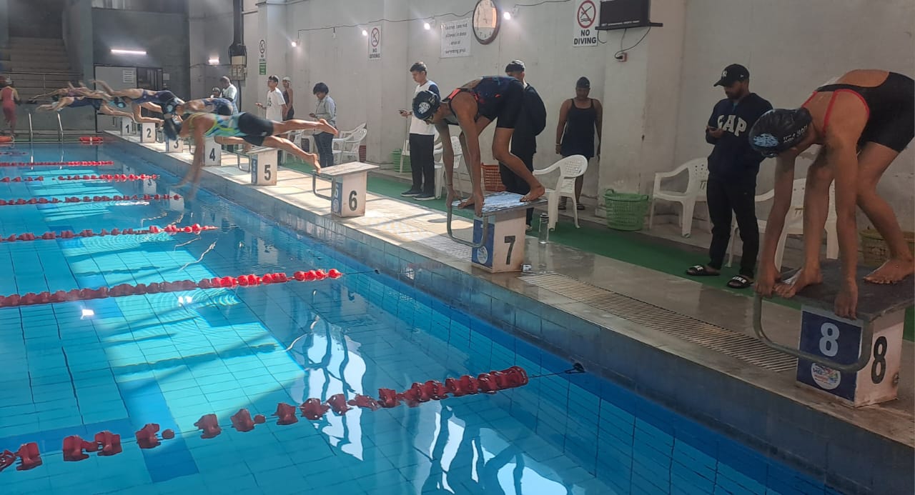 ખેલ મહાકુંભ અંતર્ગત સ્વિમિંગ સ્પર્ધાની શરૂઆત