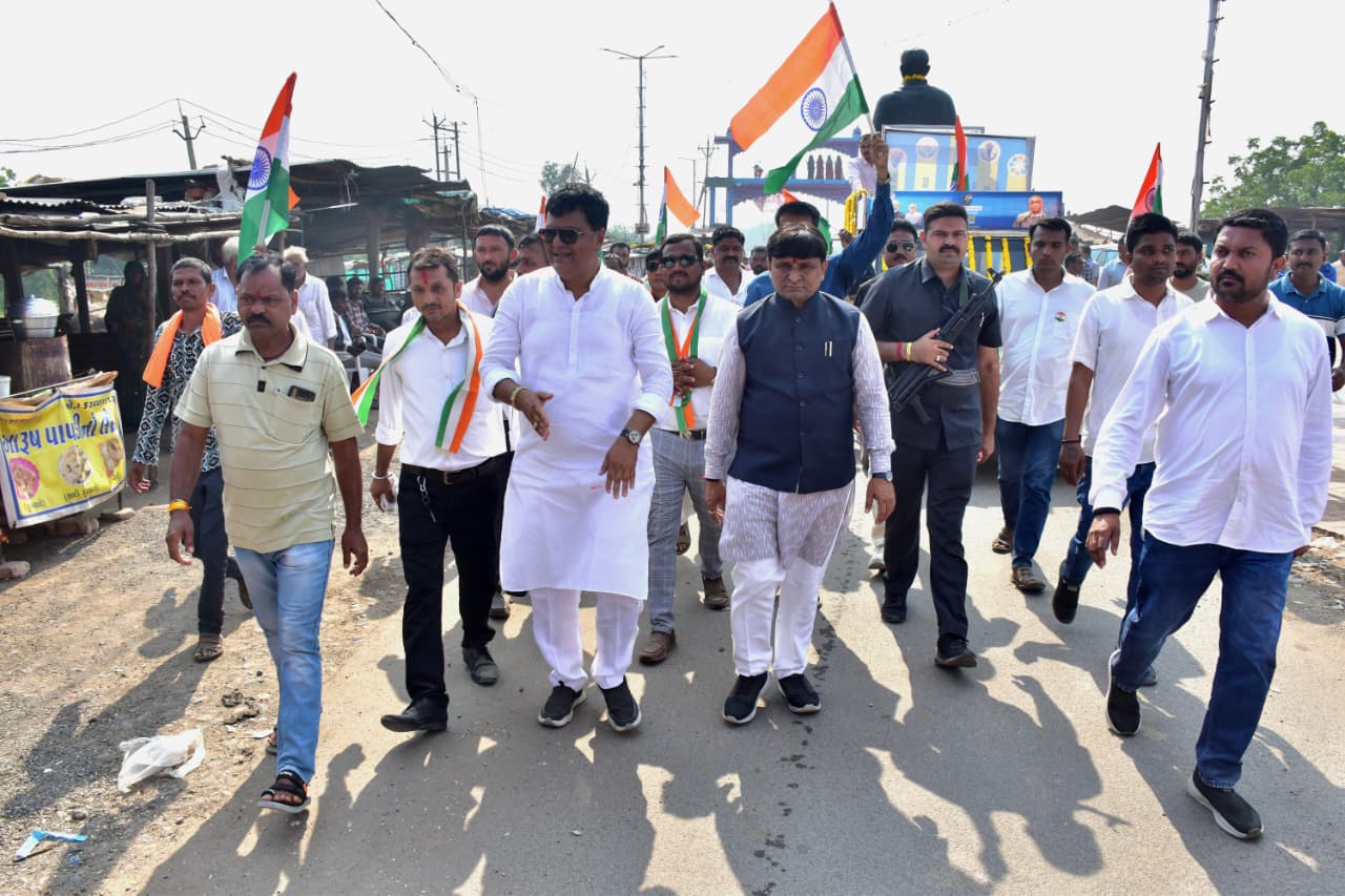 સરદાર @૧૫૦ એકતા માર્ચ અંતર્ગત યુનિટી માર્ચમાં સાવલી તાલુકો દેશભક્તિના રંગે રંગાયો