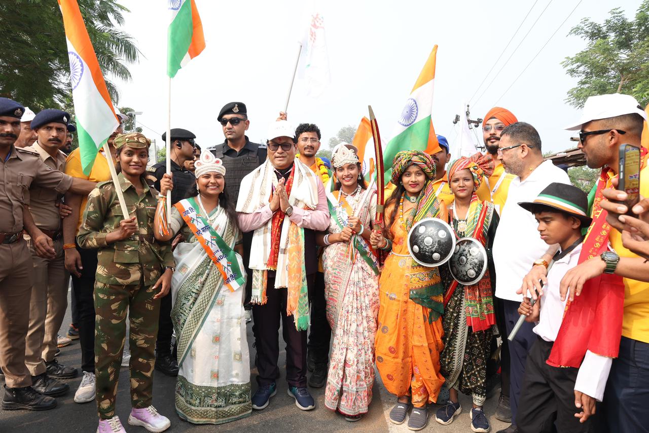 સરદાર@૧૫૦ રાષ્ટ્રીય એકતા માર્ચમાં વડોદરાની યુવા શક્તિના દર્શન 