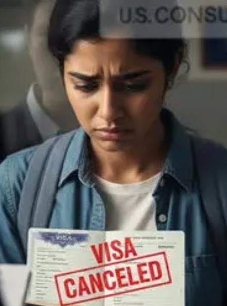 અમેરિકામાં ડોનાલ્ડ ટ્રમ્પની સરકારે 85,000 વિઝા રદ કરી દીધા