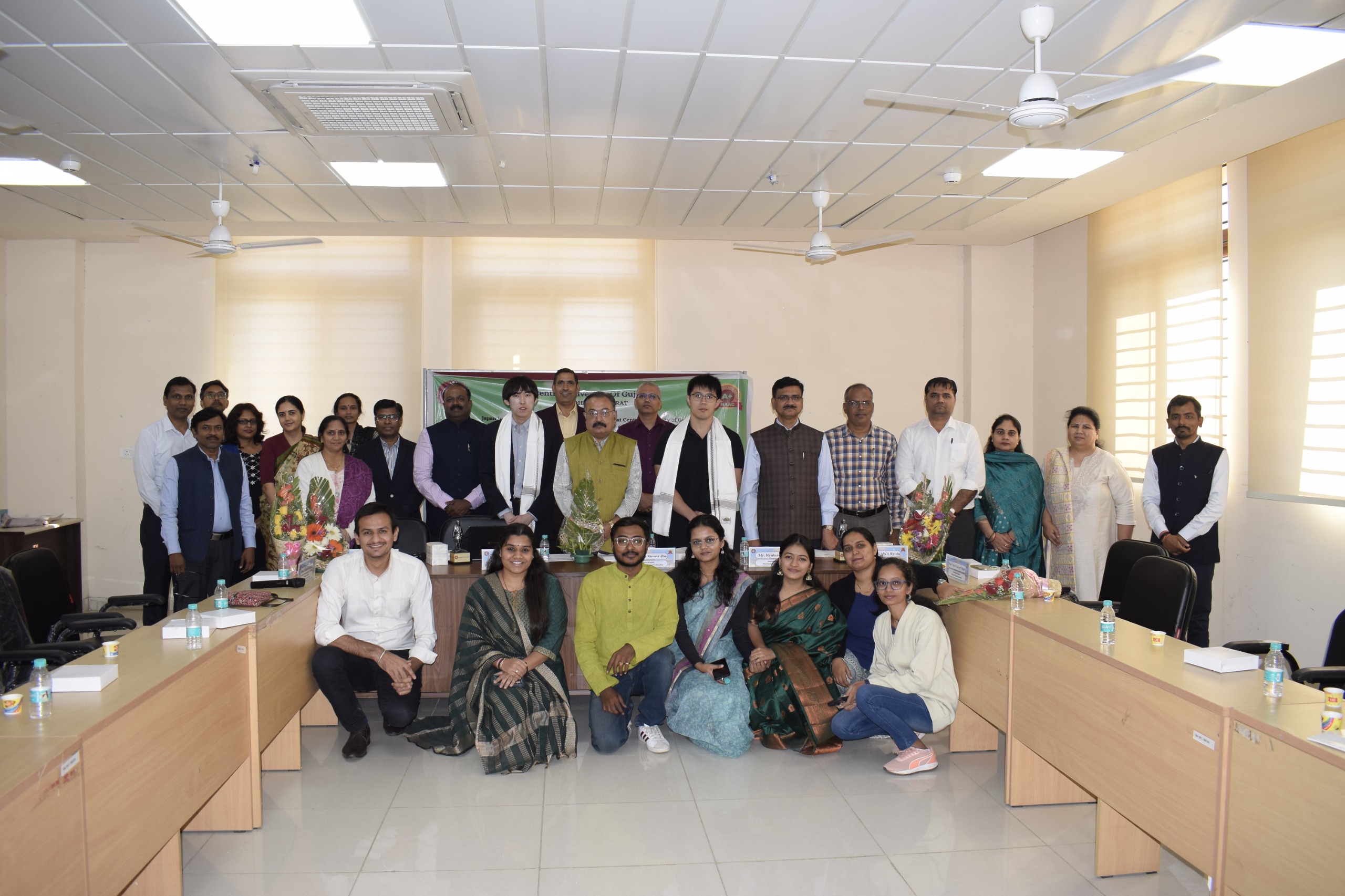 સીયુજીમાં જાપાનના JICA પ્રતિનિધિમંડળની મુલાકાત, યુનિવર્સિટી–ઉદ્યોગ સહકાર અંગે વ્યાપક ચર્ચા