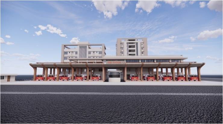 હરણી ખાતે રૂ. 19 કરોડના ખર્ચે અત્યાધુનિક ફાયર સ્ટેશન અને સ્ટાફ ક્વાર્ટર્સનું પાલિકા નિર્માણ કરશે