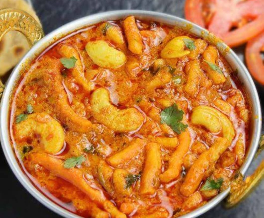 અવનવી વાનગી : કાજુ - ગાંઠિયાનું શાક બનાવવાની રીત