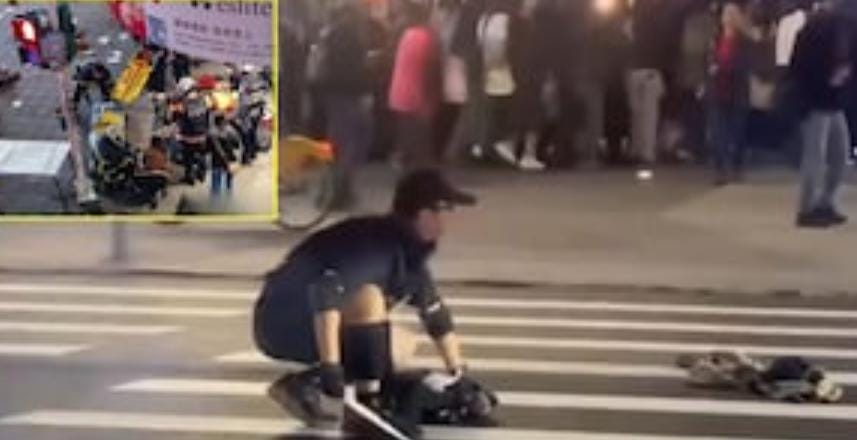 તાઇવાનની રાજધાની તાઇપેમાં લોકો પર છરી વડે હુમલાનો વીડિયો વાયરલ: પોલીસ કાર્યવાહીમાં હુમલાખોરનું મોત