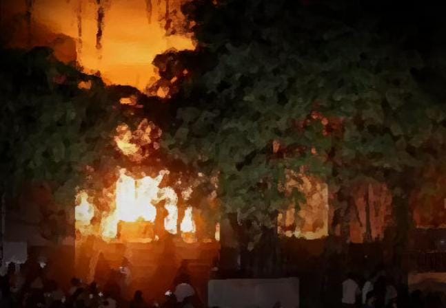 BNP નેતાના ઘર પર હુમલો, આગની ઘટનામાં નેતાની સાત વર્ષની બાળકી જીવતી ભડથું