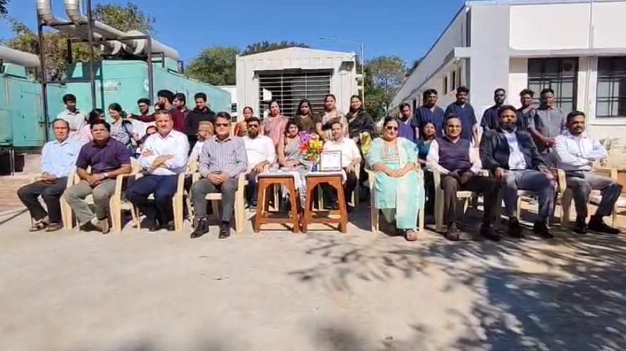 ડી-કંપોઝ બોડીના મોબાઇલ પોસ્ટમોર્ટમ માટે GRIP તરફથી ગોત્રી ફોરેન્સિક ડિપાર્ટમેન્ટને ઍવૉર્ડ એનાયત