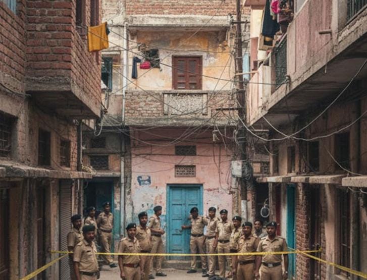 ઉશ્કેરાયેલા પતિએ પોતાની પત્નીની તીક્ષ્ણ હથિયારના ઘા ઝીંકી હત્યા કરી