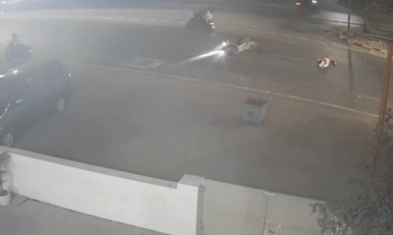 દિવાળીપુરા કોર્ટ રોડ પર ગંભીર અકસ્માત સર્જાયો