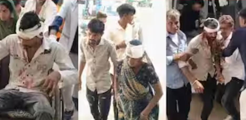 વરઘોડો કાઢવા જેવી સાધારણ બાબતમાં એક જ જ્ઞાતિના બે જૂથો વચ્ચે ભારે હિંસક અથડામણ