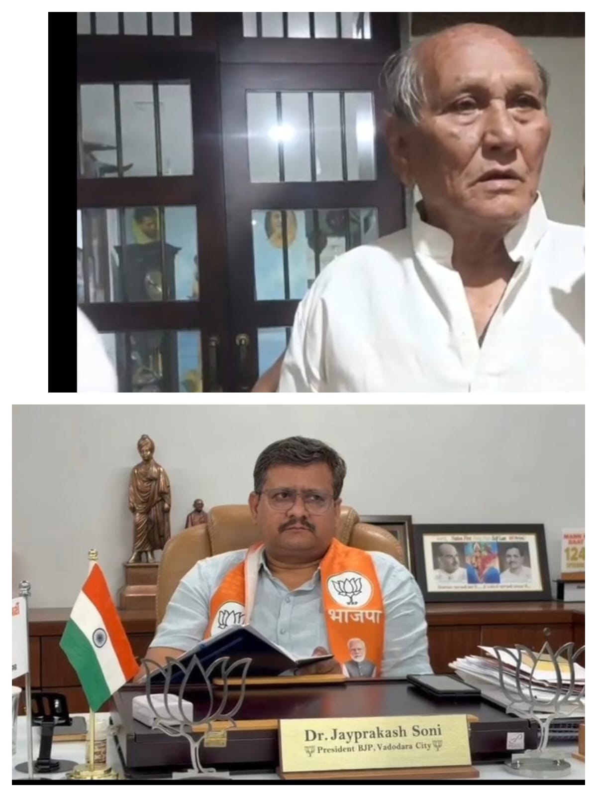 ધારાસભ્ય યોગેશ પટેલની જીભ લપસી..વોર્ડનાં કાર્યકરો સમક્ષ શહેર પ્રમુખને ગાંડો-જુઠ્ઠો કહી પિત્તો ગુમાવ્યો