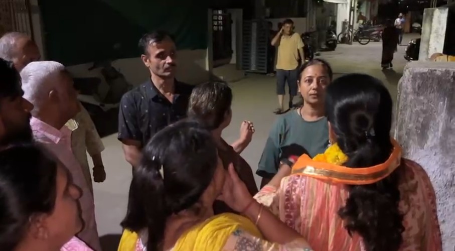 વોર્ડ નંબર 5 માં ભાજપ ઉમેદવારોને પ્રચાર દરમિયાન વિરોધ મળ્યો