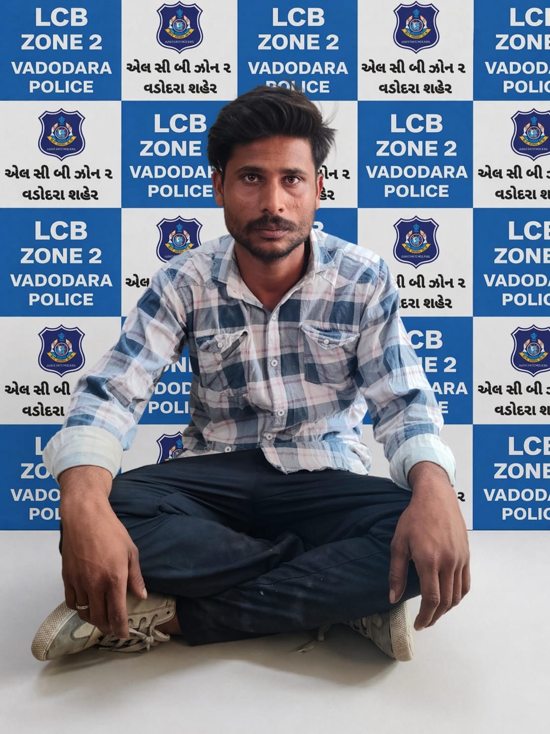 ગોત્રીમાં મારામારીના આરોપીને એલસીબી ઝોન-૦૨ ટીમે પકડ્યો