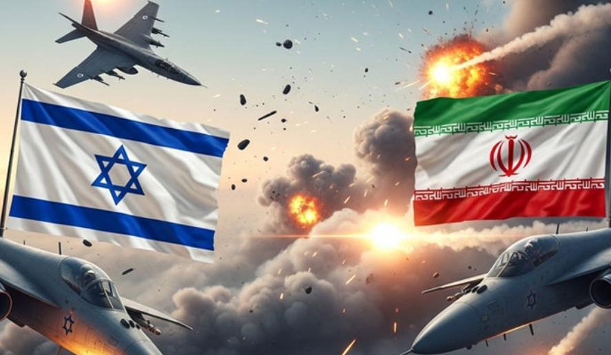 USS જ્યોર્જ એચડબલ્યુ બુશ હિંદ મહાસાગર પાર કરીને ખાડી તરફ આગળ વધી રહ્યું છે.