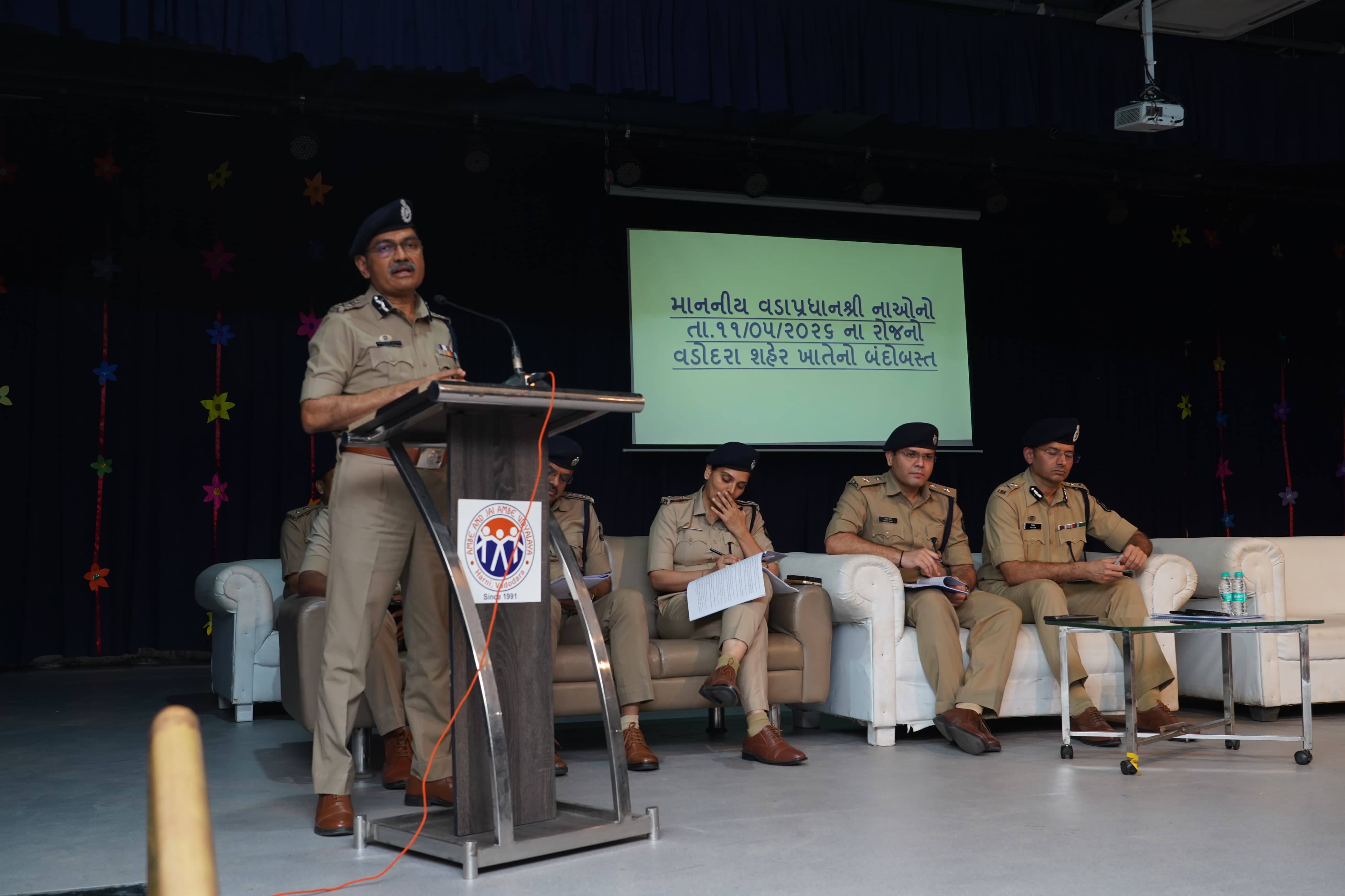 વડાપ્રધાન મોદીના વડોદરા આગમનને લઈ શહેર પોલીસ તંત્ર સજ્જ