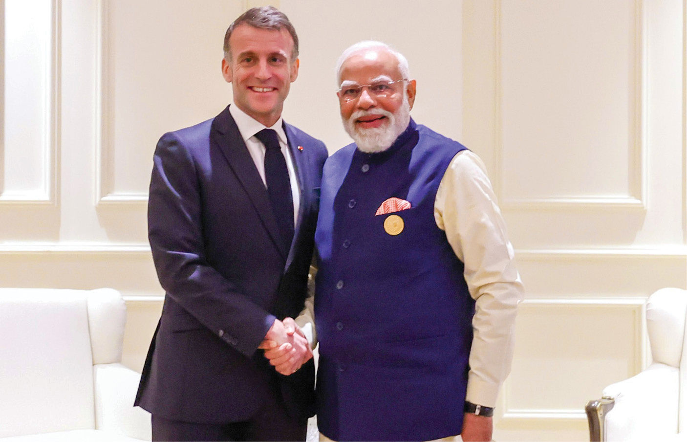 મેક્રોનનું મોટું નિવેદન: AI ક્ષેત્રે દુનિયાથી આગળ નીકળી શકે છે ભારત