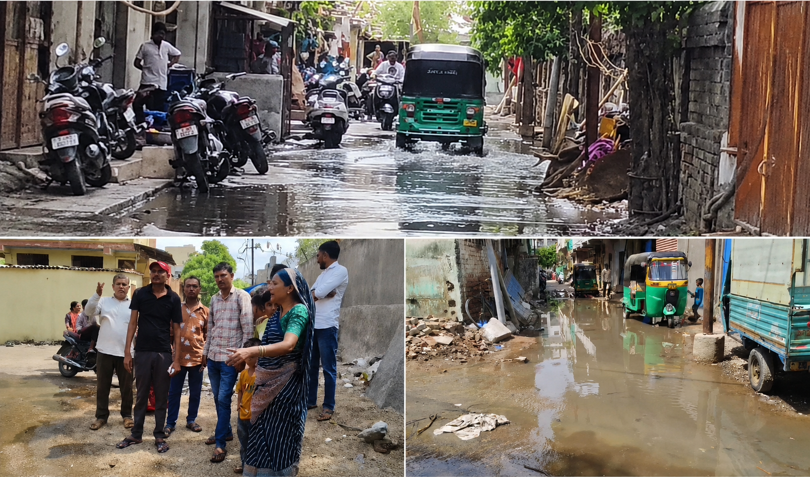 ગટરનો ગંદવાડ, તંત્રની નિષ્ક્રિયતા અને મહામારીનો ખતરો