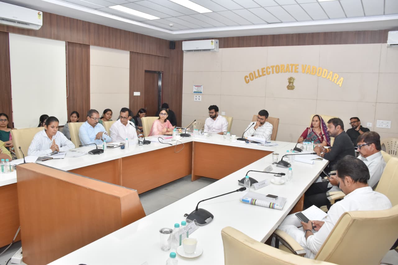 કલેક્ટર કચેરીમાં જિલ્લા સંકલન અને ફરિયાદ નિવારણ સમિતિની બેઠક સંપન્ન