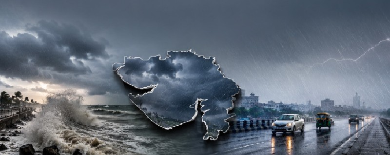 ગુજરાત સહિત અનેક રાજ્યોમાં ભારે વરસાદનું રેડ એલર્ટ, દક્ષિણ ગુજરાત અને સૌરાષ્ટ્રમાં અતિભારે વરસાદની આગાહી