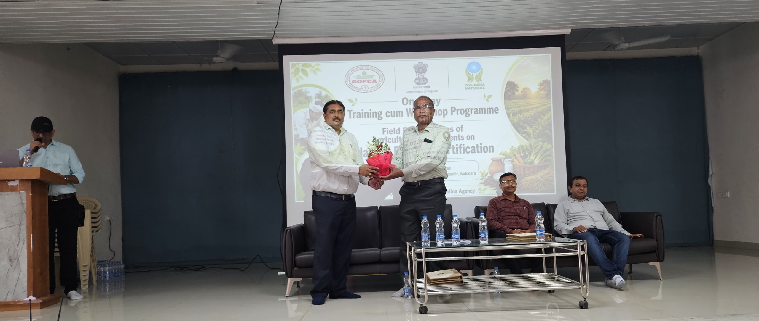 વડોદરા ખાતે પ્રાકૃતિક કૃષિ પ્રમાણીકરણ વિષયક એક દિવસીય તાલીમ-કમ-વર્કશોપ યોજાયો 