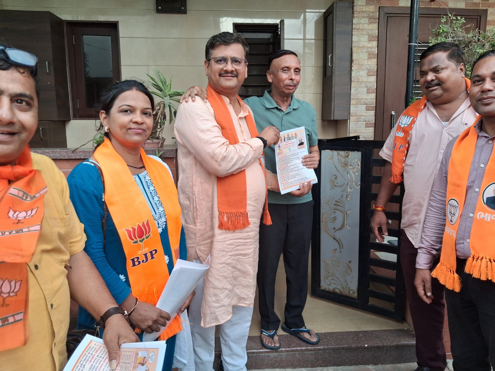 વિવિધ વોર્ડમાં ભાજપના ચૂંટણી કાર્યાલયોના શુભારંભ