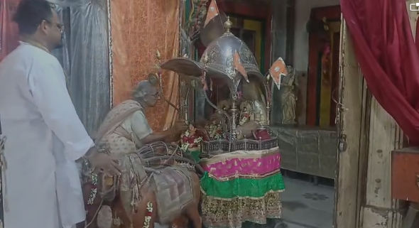 પુષ્ય નક્ષત્રના વિશેષ સંયોગમાં શ્રી વિઠ્ઠલનાથજી મંદિરે રથયાત્રા ઉત્સવની ભવ્ય ઉજવણી