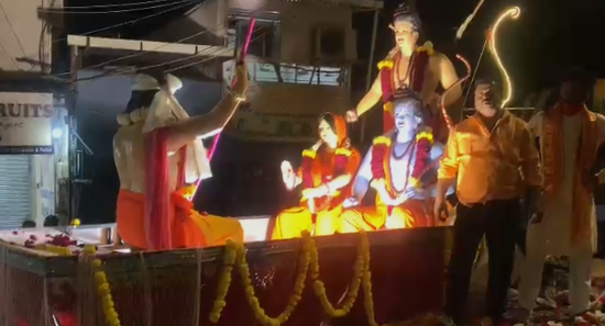 વડોદરામાં નાથુબાબાની ભવ્ય શોભાયાત્રા, સારા વરસાદ અને ખેડૂતોના કલ્યાણ માટે પ્રાર્થના