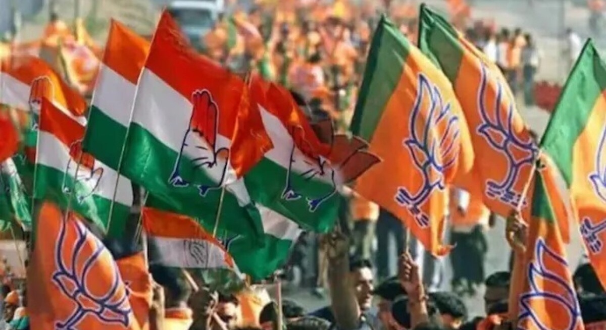 પટનામાં કોંગ્રેસ-ભાજપ કાર્યકરો વચ્ચે હિંસક અથડામણ, પથ્થરમારો અને લાકડીઓ સાથે મારામારી