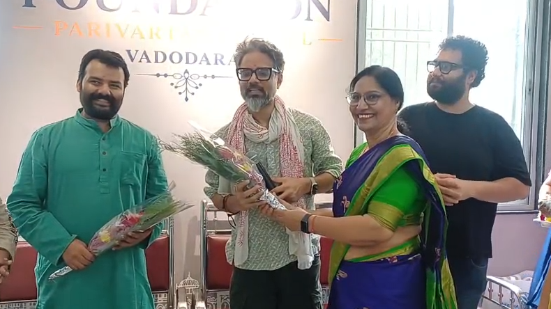 ‘હનુમાન અંશ’ ફિલ્મની ટીમે પરિવર્તન સ્કૂલની મુલાકાત લીધી, વિશેષ બાળકો સાથે સમય વિતાવ્યો