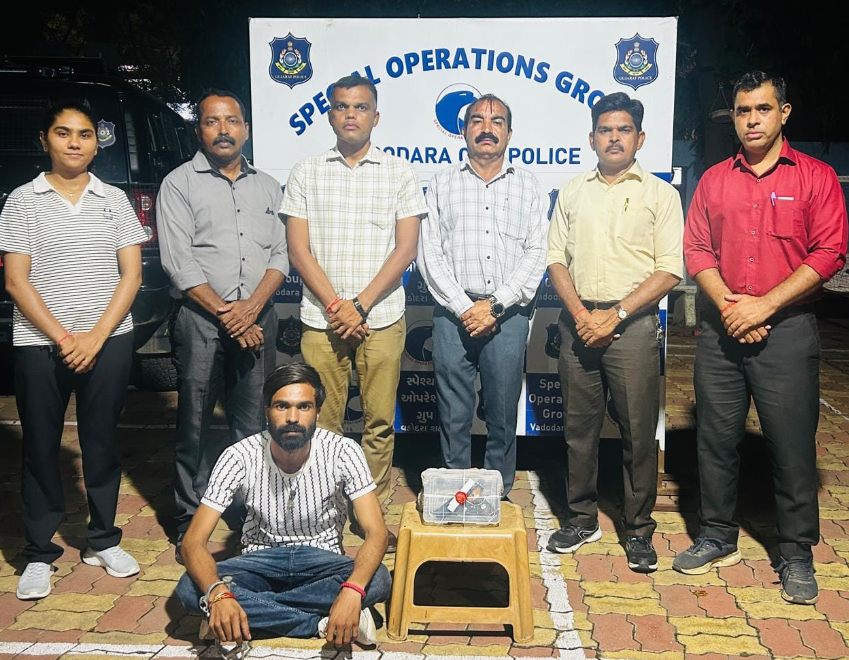 પિસ્તોલ સાથે યુપીના શખ્સની ધરપકડ