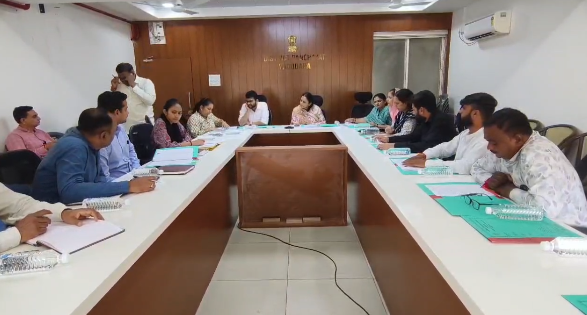 જિલ્લા પંચાયતની કારોબારી સમિતિની પ્રથમ બેઠક યોજાઈ