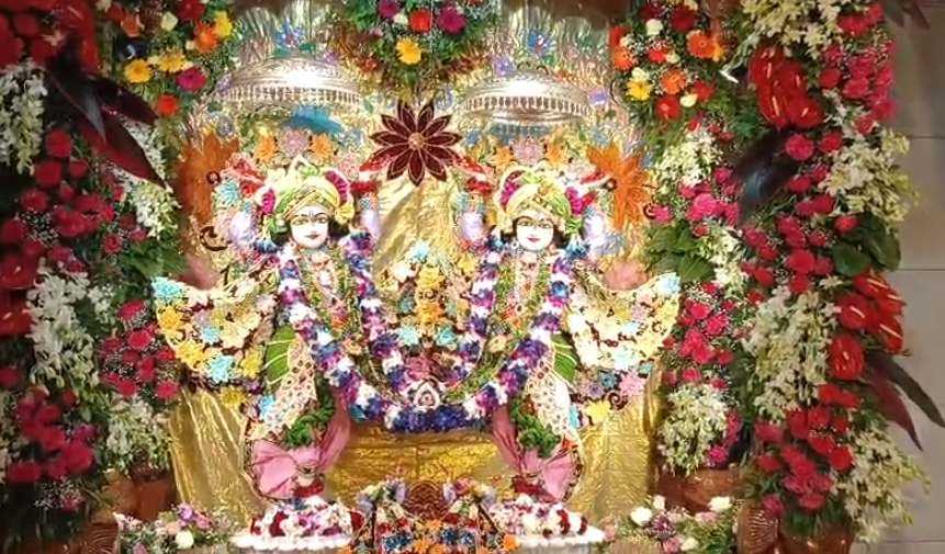 જન્માષ્ટમીના પાવન પર્વે ઇસ્કોન મંદિરે ઉમટ્યા ભક્તો