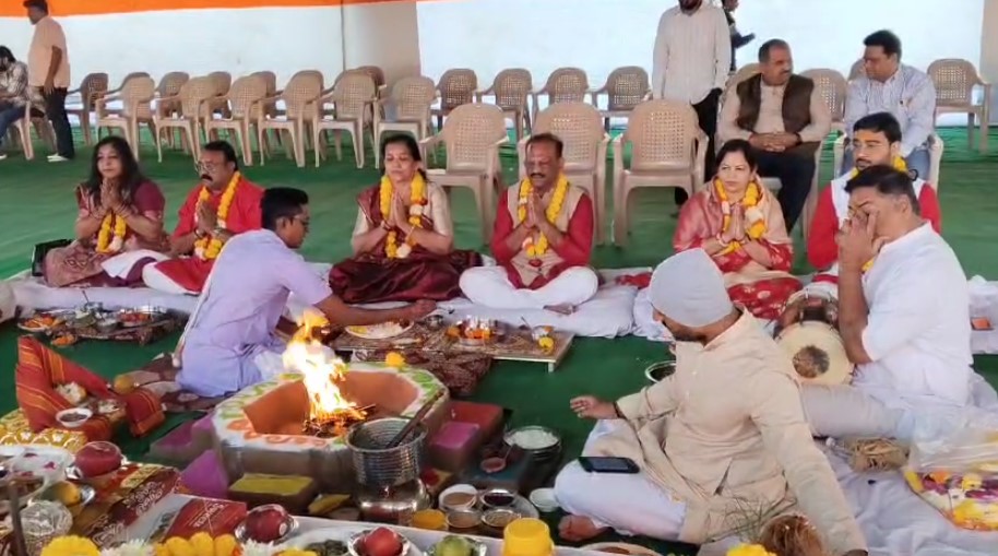 ભાજપના નવા તૈયાર થઈ રહેલા કાર્યાલયનું આજે વાસ્તુપૂજન અને 22મીએ ઉદ્ઘાટન