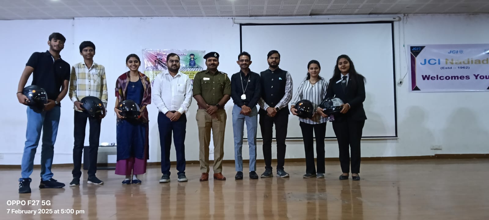 RTO નડિયાદ દ્વારા સેફ્ટી અંગેના સેમિનાર